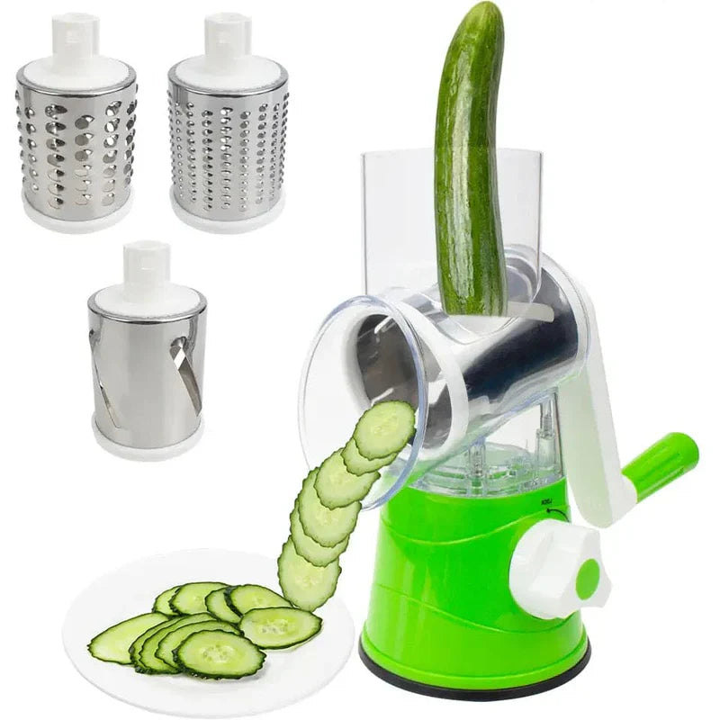Manual 3 in 1 Vegetable Cutter & Slicer multifunctional