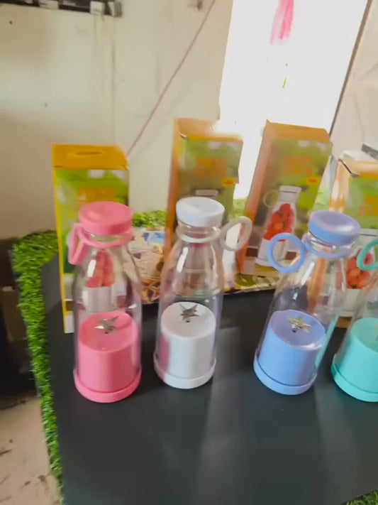 420 ML- Portable USB Rechargeable Juicer Mini Juice Extractor