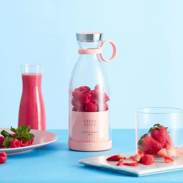 420 ML- Portable USB Rechargeable Juicer Mini Juice Extractor