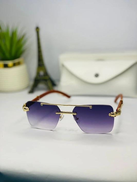 The Royal Panther Wood-Temple Shades