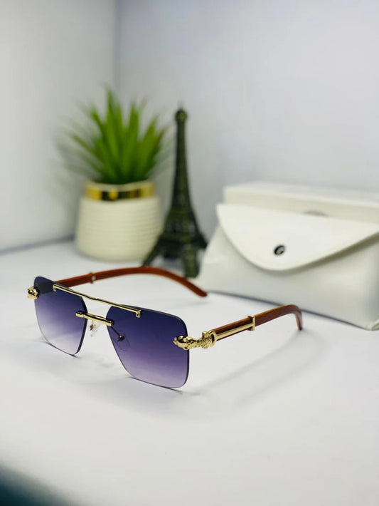 The Royal Panther Wood-Temple Shades